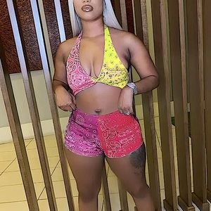 NEW Trending Paisley Bandana Print Matching Set😍🤤